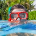 Detské potápačské okuliare s trubicou Bestway Modrá Oranžová