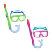 Óculos de Mergulho com Tubo Infantis Bestway Verde Cor de Rosa