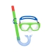Detské potápačské okuliare s trubicou Bestway zelená Ružová