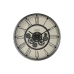 Zegar Ścienny Home ESPRIT Biały Czarny Ciemny szary Żelazo Drewno MDF 54 x 8 x 55 cm