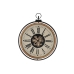 Relógio de Parede Home ESPRIT Preto Bege Dourado Natural Metal madeira de pinho 74 x 9 x 91 cm
