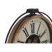 Sienas pulkstenis Home ESPRIT Melns Bēšs Bronza Dabisks Metāls Priede 74 x 9 x 91 cm