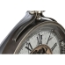 Ρολόι Τοίχου Home ESPRIT Λευκό Μαύρο Χρυσό Κρυστάλλινο Σίδερο 66 x 10 x 80 cm
