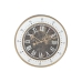 Стенен часовник Home ESPRIT Кафяв Златен Кристал Желязо 59 x 8,5 x 59 cm