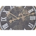 Nástěnné hodiny Home ESPRIT Kaštanová Zlatá Sklo Železo 59 x 8,5 x 59 cm