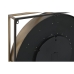 Ρολόι Τοίχου Home ESPRIT Χρυσό Φυσικό Κρυστάλλινο Σίδερο Ξύλο MDF 72 x 10 x 72 cm