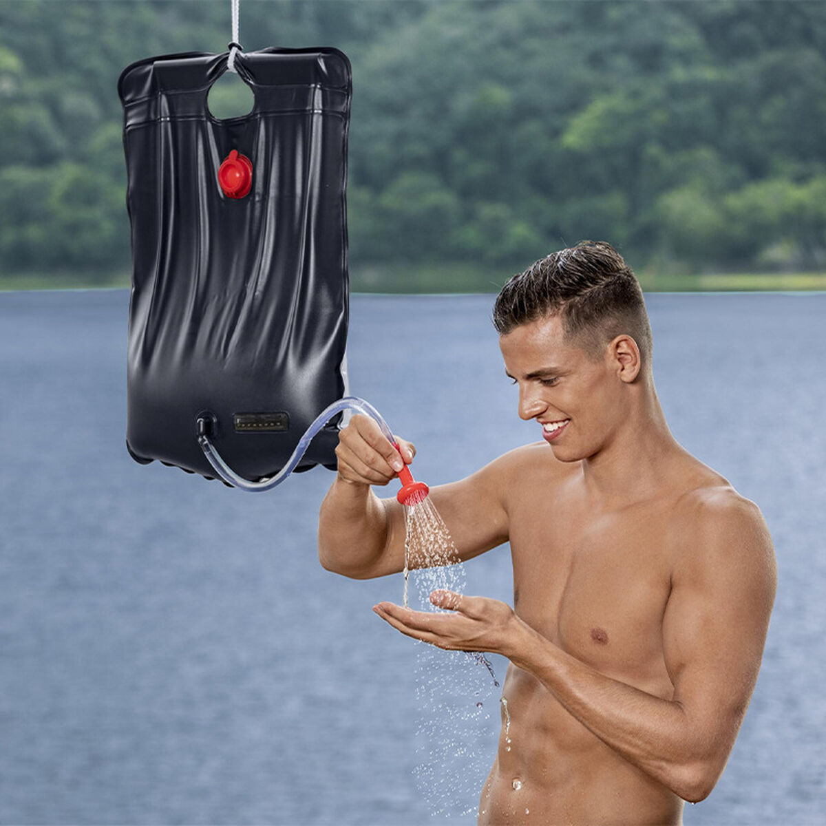 Camping Brusepose Bestway Sort 20 L