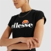Dames-T-Shirt met Korte Mouwen Ellesse Hayes Zwart