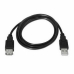 Verlengbare Kabel TooQ FS20200M-B 1,8 m USB