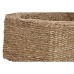 Basket set Home ESPRIT Natural Natural Fibre Boho 50 x 40 x 30 cm (3 Pieces)