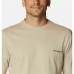 Herren Kurzarm-T-Shirt Columbia Csc Basic Logo™ Hellbraun Berg