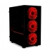 Micro ATX Midtower Case Ibox PASSION V4 Black Multicolour