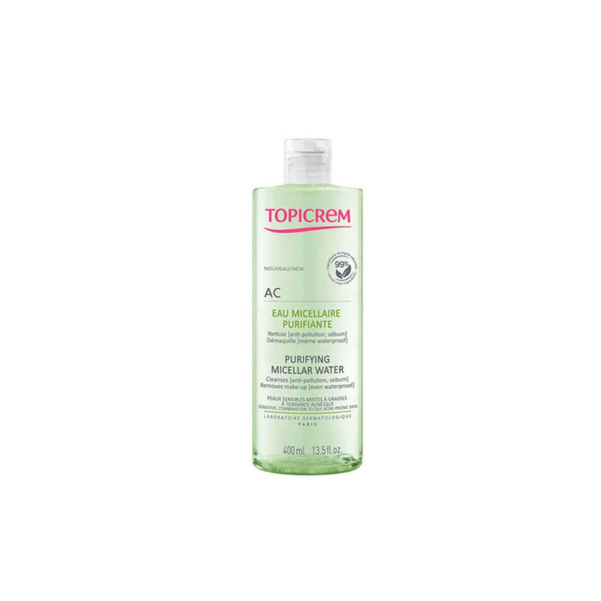 Micellar vanduo Topicrem Purifying