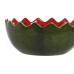 Snacksskål Home ESPRIT Röd Grön Stengods Vattenmelon 15 x 15 x 6,5 cm
