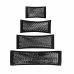 Car storage net Black & Decker Black 40/50/60/80 x 25 cm 4 Pieces