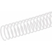 Espirales para Encuadernar Q-Connect KF17126 Blanco Ø 12 mm