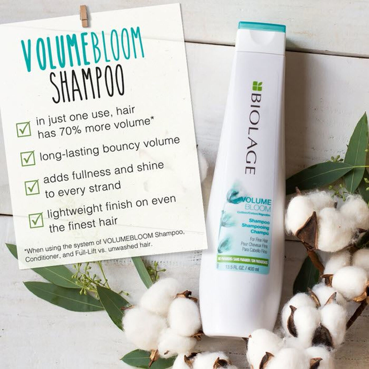 Šampon pro objem Matrix Biolage Volumebloom