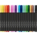 Set Viltstiften Faber-Castell 116452 Multicolour (20 Onderdelen)