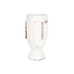 Kabantis šviestuvas Home ESPRIT Balta Stiklo pluoštas Pluošta Šiuolaikiškas Veidas 44,5 x 36 x 91 cm