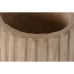 Planter Home ESPRIT Natural Paolownia wood 28 x 28 x 50 cm