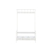 Stalas su stalčiais Home ESPRIT Balta Metalinis 110 x 36 x 186 cm