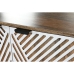 Stojak na Butelki Home ESPRIT Biały Drewno mango 84 x 41 x 108 cm
