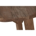 Postranní stolek Home ESPRIT Kaštanová Recyklované Dřevo 60 x 60 x 45 cm