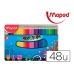 Creion Maped 832058 Multicolor HB (48 Piese)