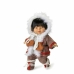 Bambolotto Neonato Berjuan Friends of the World Eskimo Child 42 cm