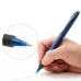 Liquid ink ballpoint pen Uni-Ball Grip Micro UB-245 Blå 12 enheder