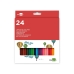 Цветные карандаши Liderpapel LC04 Разноцветный 24 Предметы