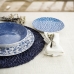 Geschirr-Set Bidasoa Aquilea Blau aus Keramik 18 Stücke