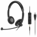 Hovedtelefoner med mikrofon Epos 1000635 Sort Bluetooth