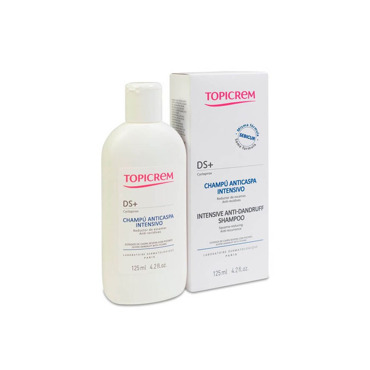 Hilseshampoo Topicrem Ds+ 125 ml