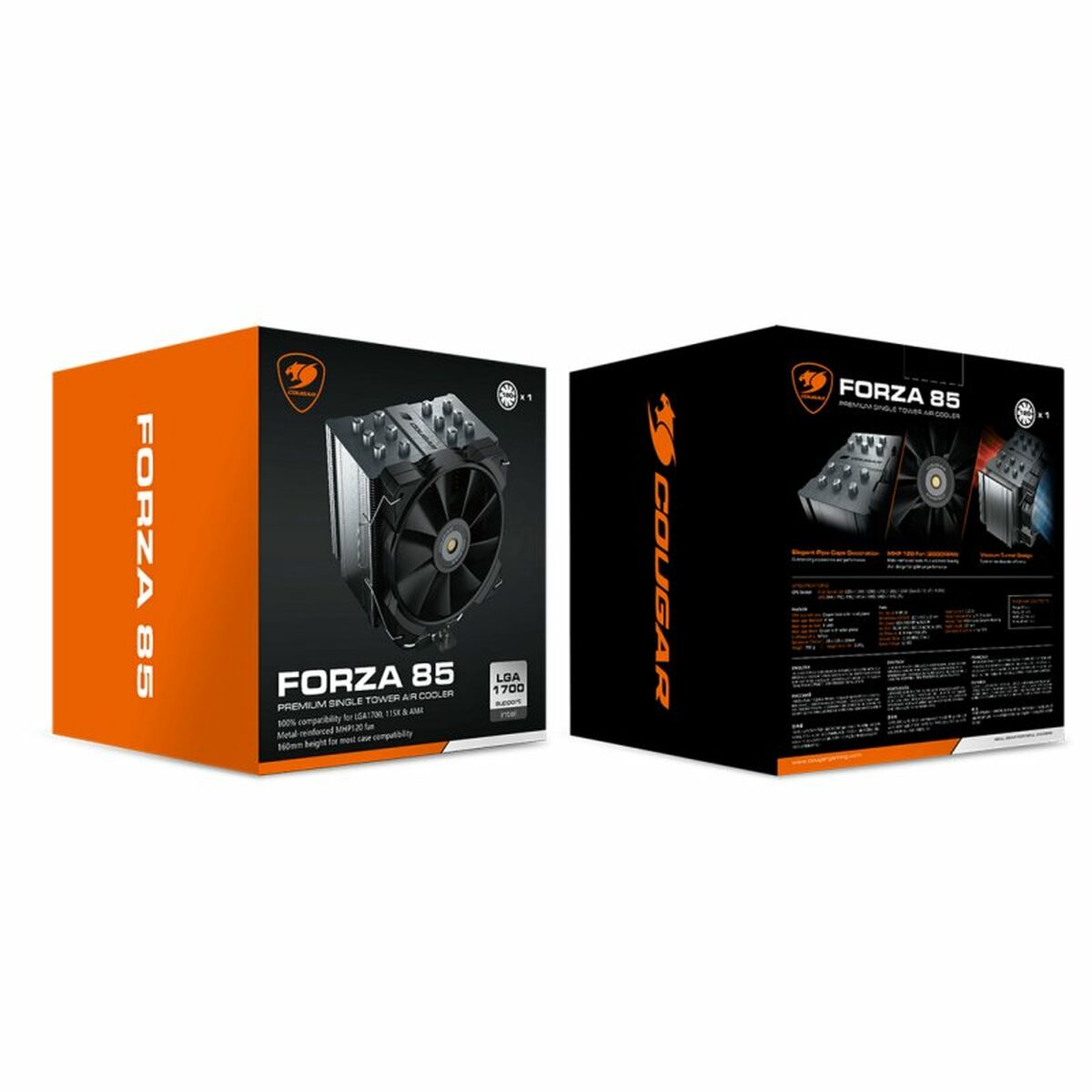 Protsessori ventilaator Cougar Forza 85