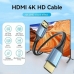 HDMI kabelis Vention ALHSE 75 cm