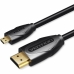 HDMI-Kabel Vention VAA-D03-B100 1 m Svart