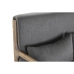 Διθέσιος Καναπές DKD Home Decor Σκούρο γκρίζο ξύλο καουτσούκ 122 x 85 x 74 cm
