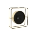 Orologio da Tavolo Home ESPRIT Dorato Metallo Cristallo 21,8 x 6 x 21,8 cm