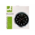 Ρολόι Τοίχου Q-Connect KF16953 Μαύρο Ø 35,5 cm