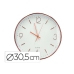 Horloge Murale Q-Connect KF16950 Blanc Ø 30,5 cm Métal