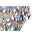 Decoración de Pared Home ESPRIT Multicolor Lagarto 25 x 6,5 x 51 cm