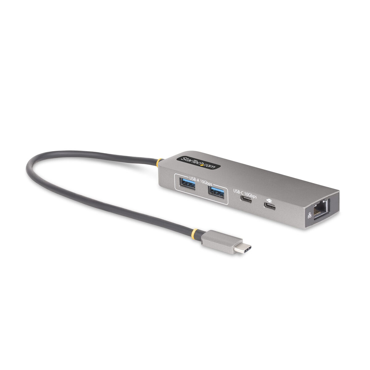 Hub USB-C Startech 10G2A1C25EPD-USB-HUB Siva
