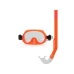 Šnorchlovací brýle a šnorchl pro děti Oranžový Chlapečci