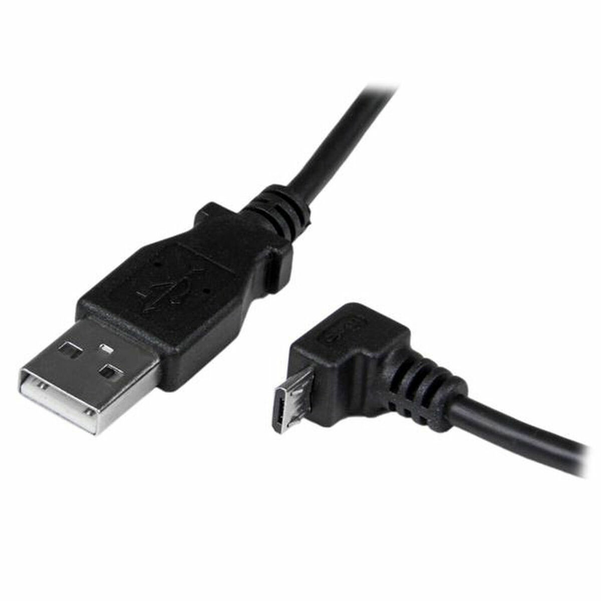 USB-kabel til micro USB Startech USBAUB2MD Sort