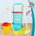 Тачечка для уборки с аксессуарами Colorbaby My Home 30,5 x 55,5 x 19,5 cm (4 штук)
