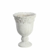 Vase Weiß Zement 28 x 28 x 39 cm