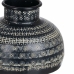 Vase Noir Aluminium 15 x 15 x 13 cm