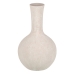 Vase Creme aus Keramik Sand 23 x 23 x 46,5 cm