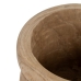Conjunto de vasos Natural Madeira de paulónia 43 x 43 x 44 cm (3 Unidades)